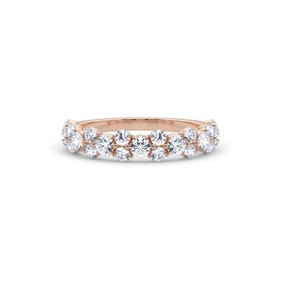 Lab Grown Diamond Anniversary Band in 14K Rose Gold (1 ct. tw.)
