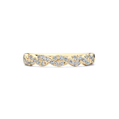 Lab Grown Diamond Twist Band in 10K Yellow Gold (1/3 ct. tw.)