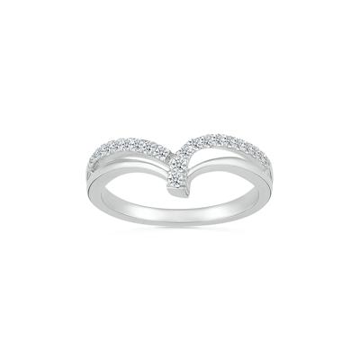 Diamond Ring in Sterling Silver (1/7 ct. tw.)