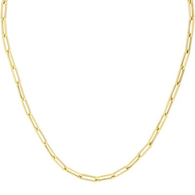 Paperclip Chain in 14K Yellow Gold, 4.25MM, 18”