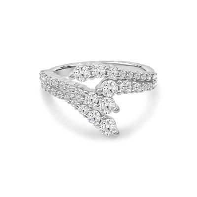 Lab Grown Diamond Ring in 10K White Gold (1 1/4 ct. tw.)