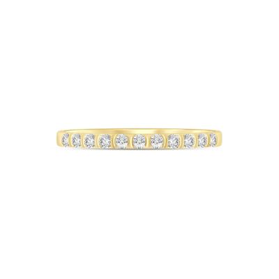 Diamond Band in 10K Yellow Gold (1/7 ct. tw.)