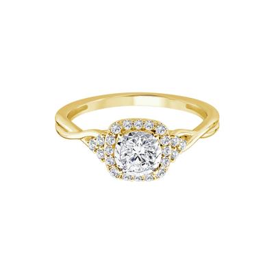 Lab Grown Diamond Promise Ring in 10K Yellow Gold (1/2 ct. tw.)