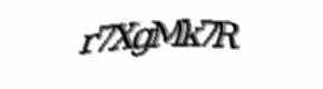 Security check image, please type the characters shown