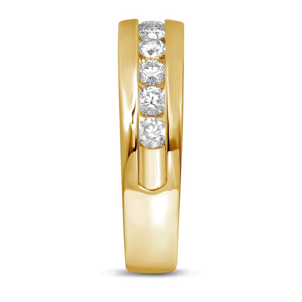 1 ct. tw. Diamond Band in 14K Yellow Gold – Image 3 of 3