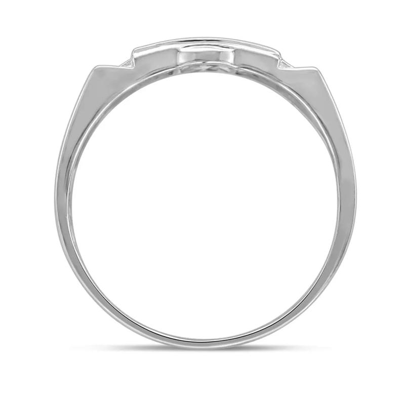 Men&#39;s 1/4 ct. tw. Diamond Ring in 10K White Gold – Image 2 of 3