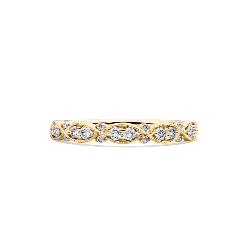 Diamond Anniversary Band in 10K Yellow Gold &#40;1/4 ct. tw.&#41; – Image 1 of 4
