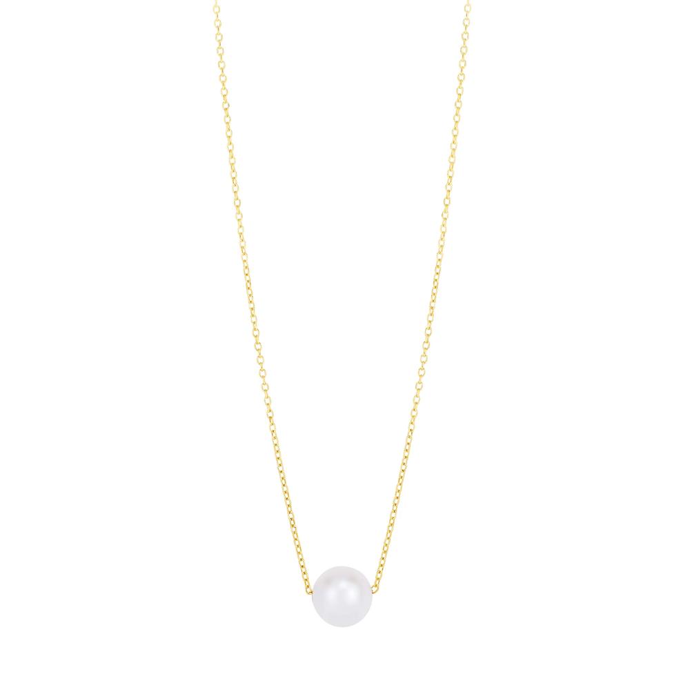 Freshwater Cultured Pearl Pendant in 10K Yellow Gold – Image 1 of 1