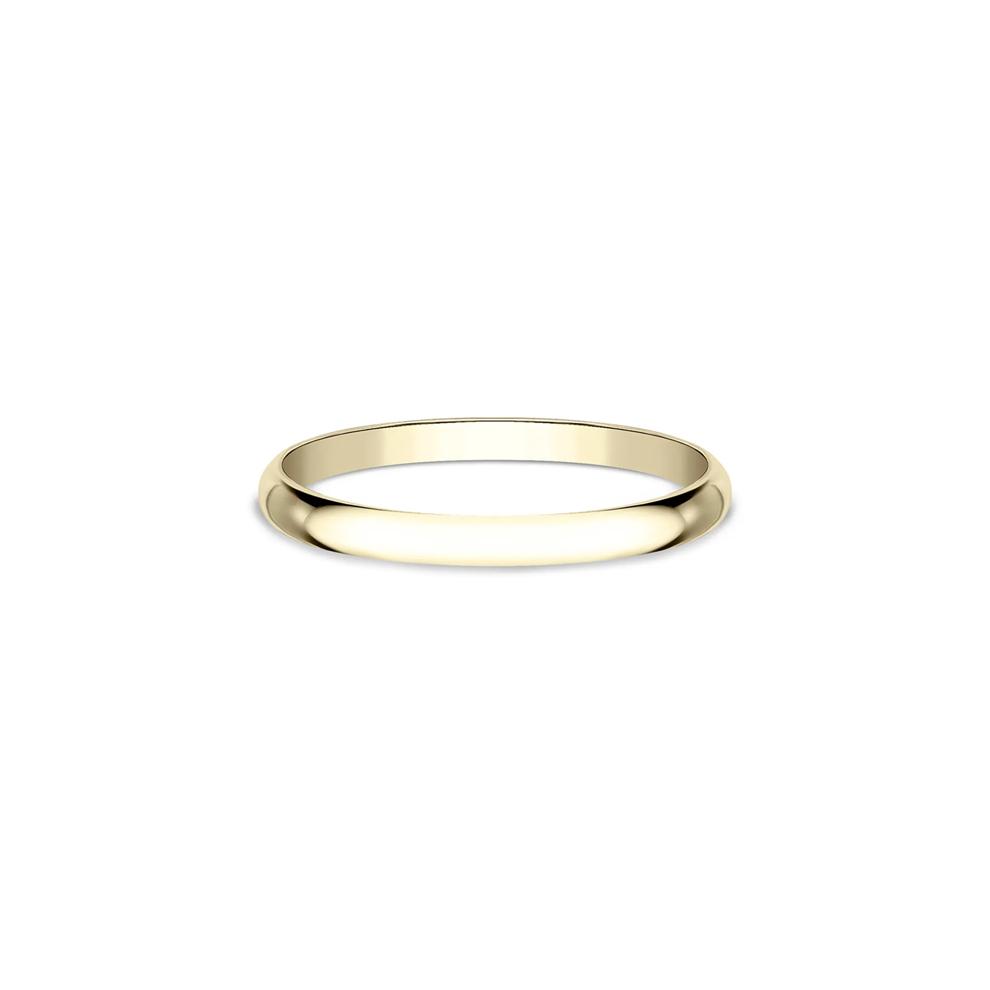 Thin Wedding Band in 14K Yellow Gold, 1.2mm – Image 1 of 3