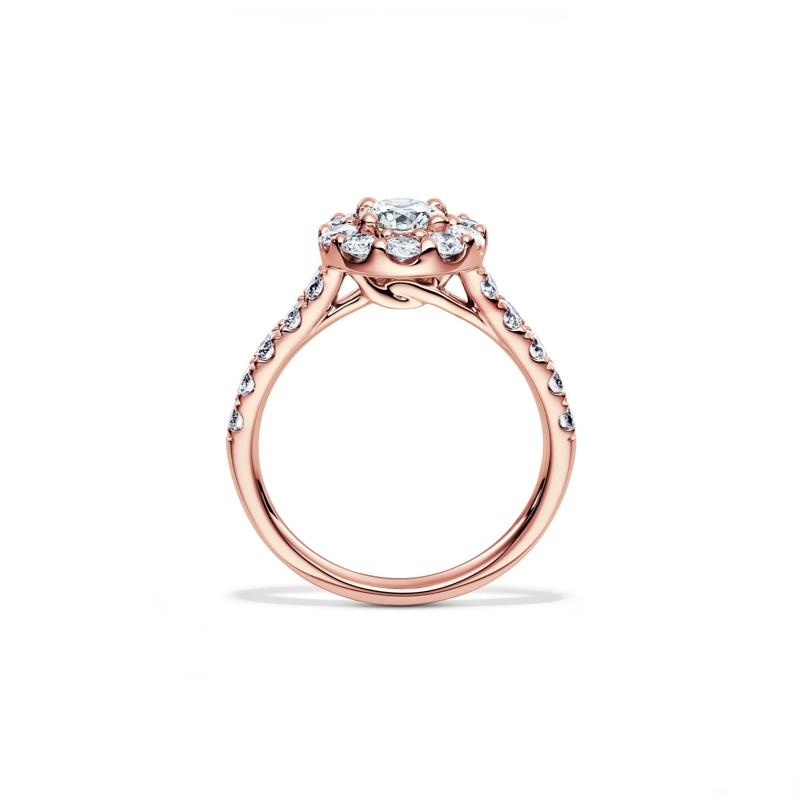 Diamond Bridal Set in 14K Rose Gold &#40;2 ct. tw.&#41; – Image 2 of 7