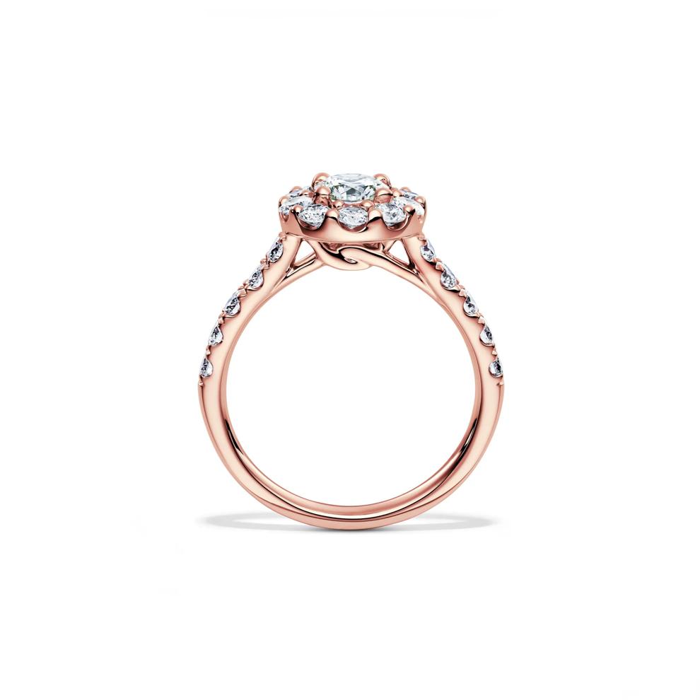 Diamond Bridal Set in 14K Rose Gold (2 ct. tw.) – Image 2 of 6