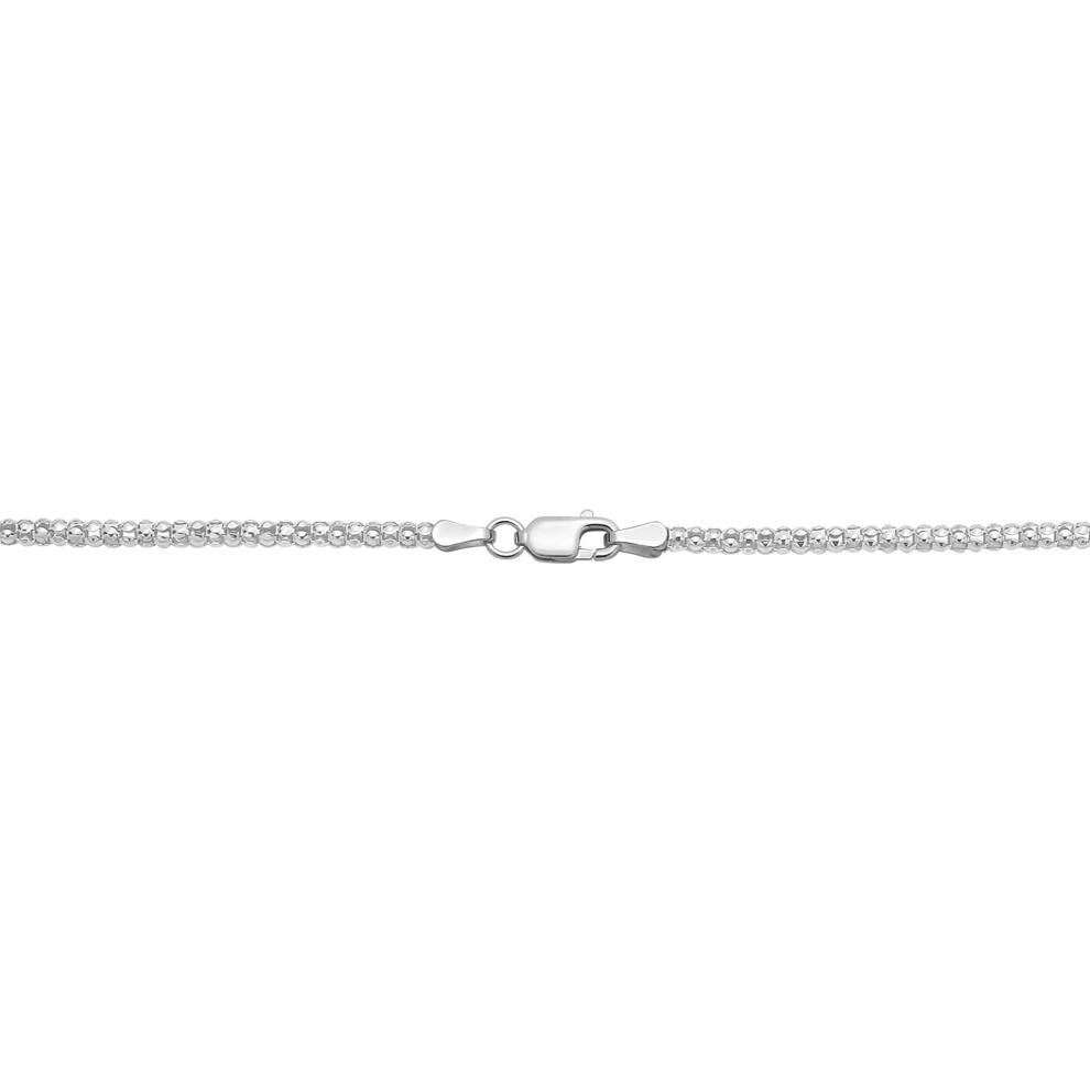 Popcorn Chain in Sterling Silver, 2.5MM, 20" – Image 3 of 3