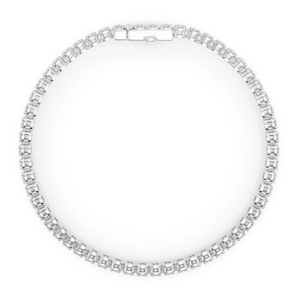 Lab Grown Diamond Tennis Bracelet in 14K White Gold (3 3/8 ct. tw.) – Image 2 of 4