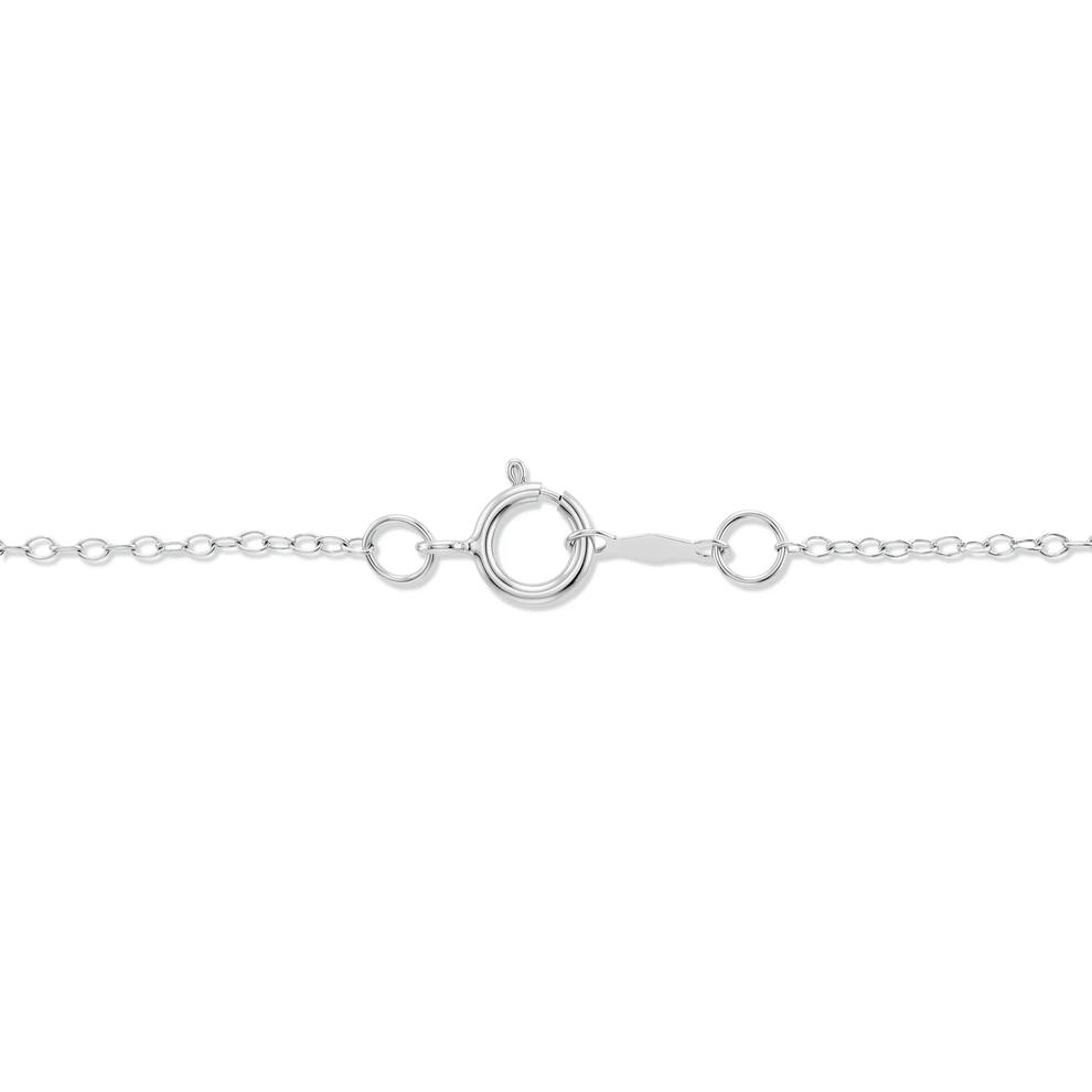 Green Quartz &amp; Diamond Two-Tone Drop Pendant Necklace in 10K Yellow &amp; White Gold (1/10 ct. tw.) – Image 2 of 4