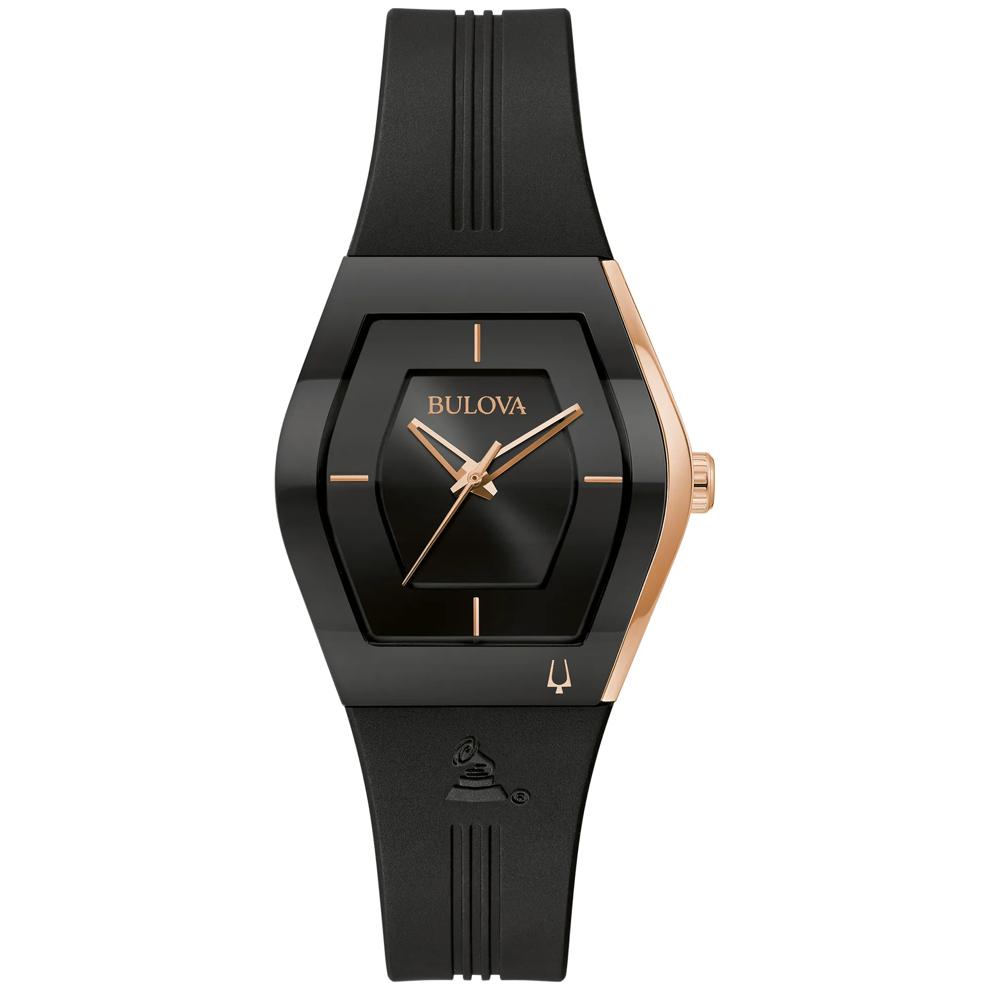 Ladies' Latin Grammy Gemini Watch in Black Silicone – Image 1 of 3
