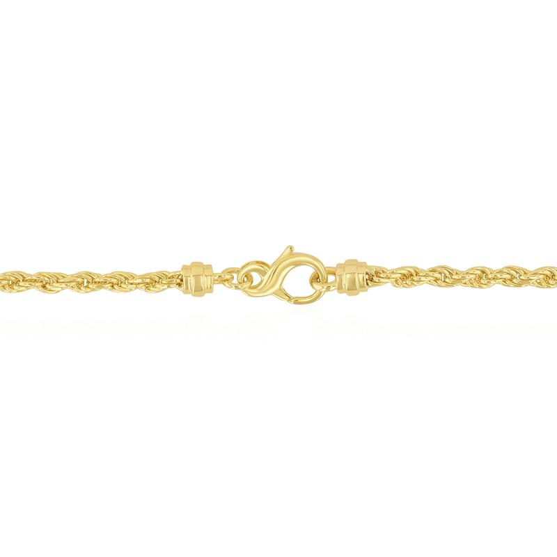 Men&#39;s Rope Chain in Vermeil, 3.5MM, 20&quot; – Image 3 of 6