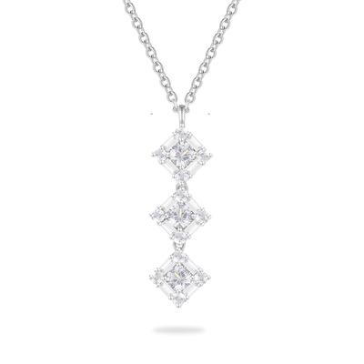 Diamond Pendant Necklace in 10K White Gold (1/2 ct. tw.)