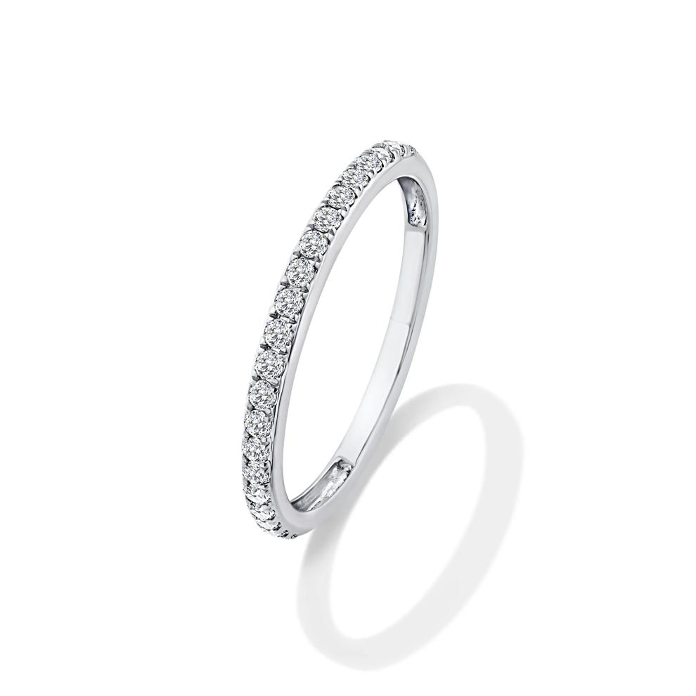 Lab Grown Diamond Three-Stone Engagement Set in 10K White Gold (2 1/2 ct. tw.) – Image 6 of 6