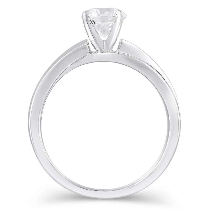 Open Crossover Semi-Mount Engagement Ring in 14K Gold &#40;Setting Only&#41; – Image 3 of 6