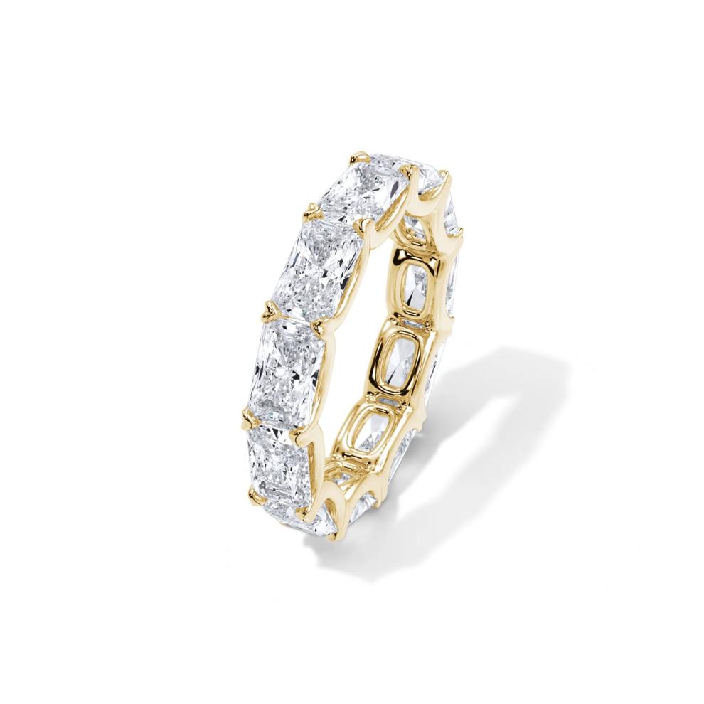 Lab Grown Diamond East-West U-Prong Eternity Band in 14K Yellow Gold (7 1/7 ct. tw.) – Image 4 of 4
