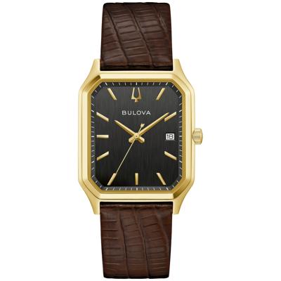 Gent's Tony Bennett Watch in Brown Leather