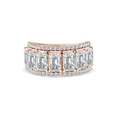 Lab Grown Diamond Anniversary Band in 14K Gold