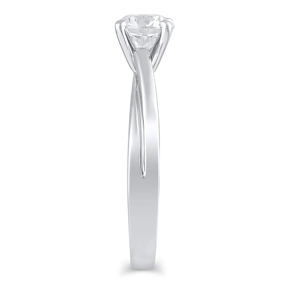 Twist Semi-Mount Engagement Ring in 14K Gold (Setting Only) – Image 5 of 6