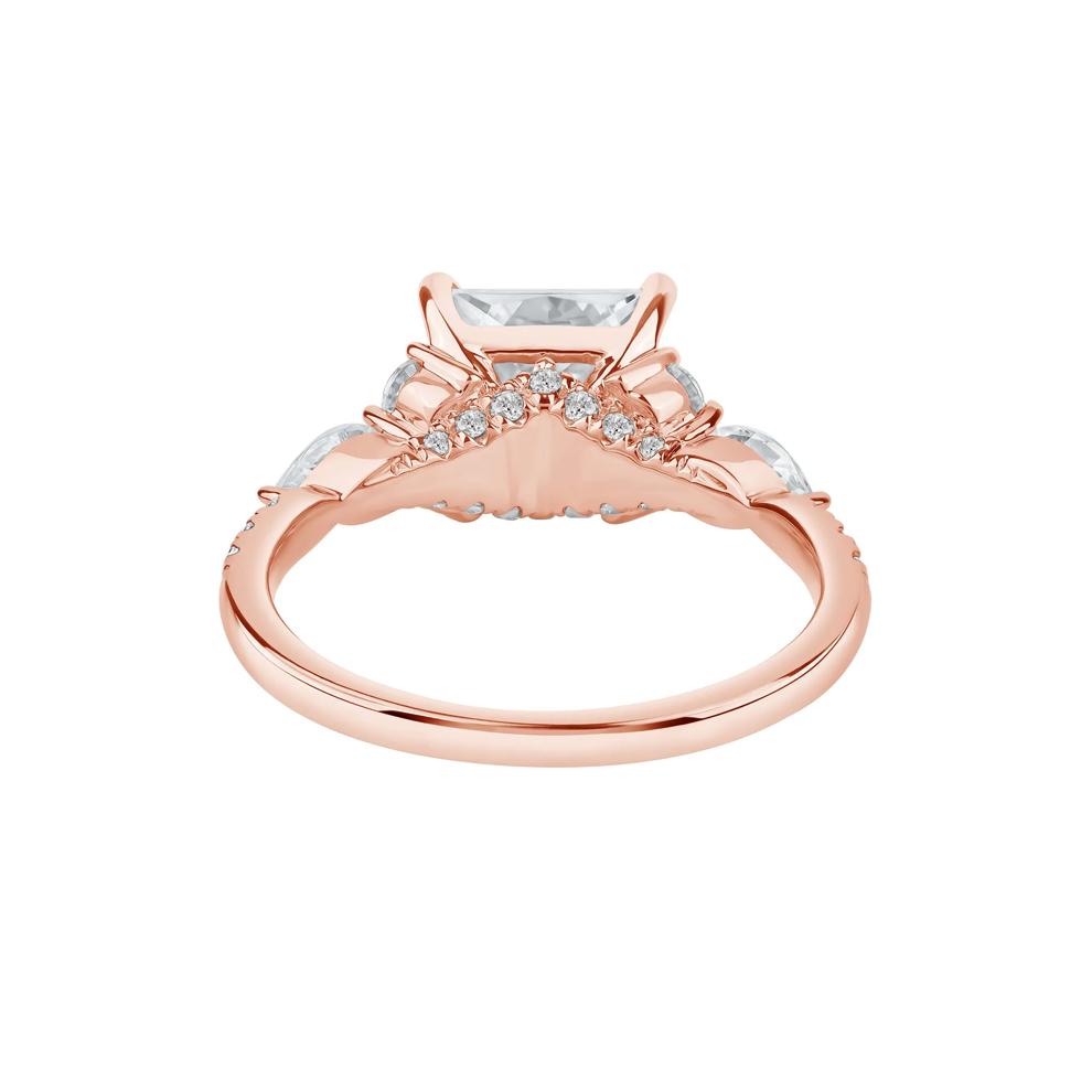 Sage Lab Grown Diamond Engagement Ring in 14K Rose Gold (3 3/4 ct. tw.) – Image 4 of 5