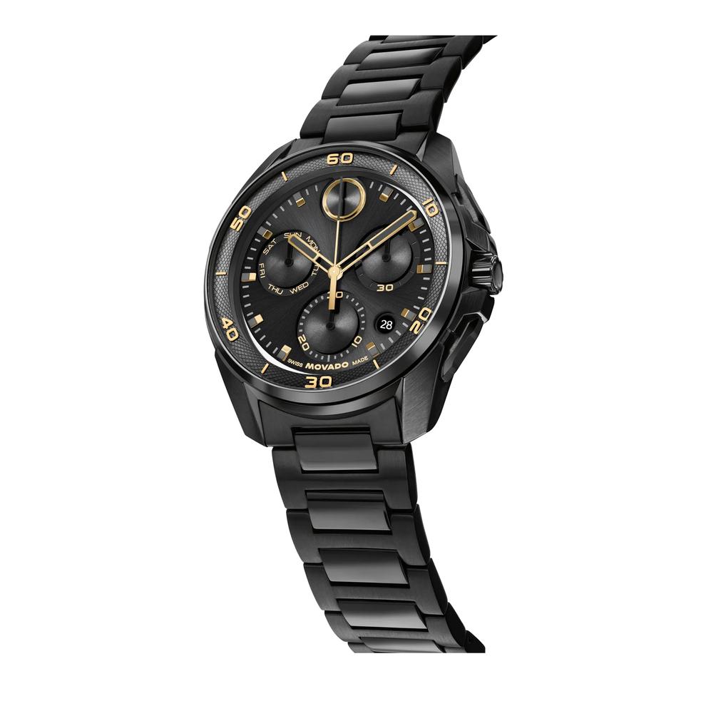 Men's Verso S Watch in Black-Tone Stainless Steel, 44mm – Image 3 of 3