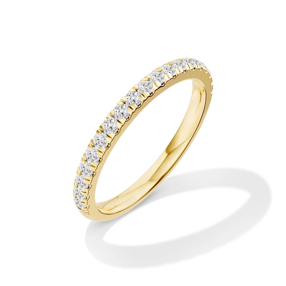 Lab Grown Diamond Marquise Center Engagement Set in 14K Yellow Gold (4 ct. tw.) – Image 5 of 6