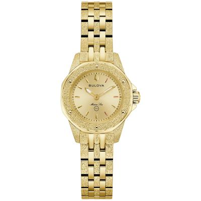 Ladies' Marc Anthony Marine Star Watch in Gold-Tone Stainless Steel