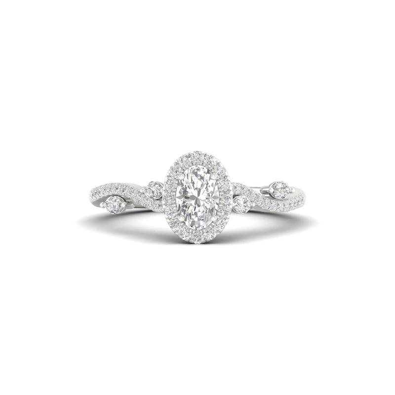 3/4 ct. tw. Diamond Engagement Ring in 14K White Gold – Image 1 of 6