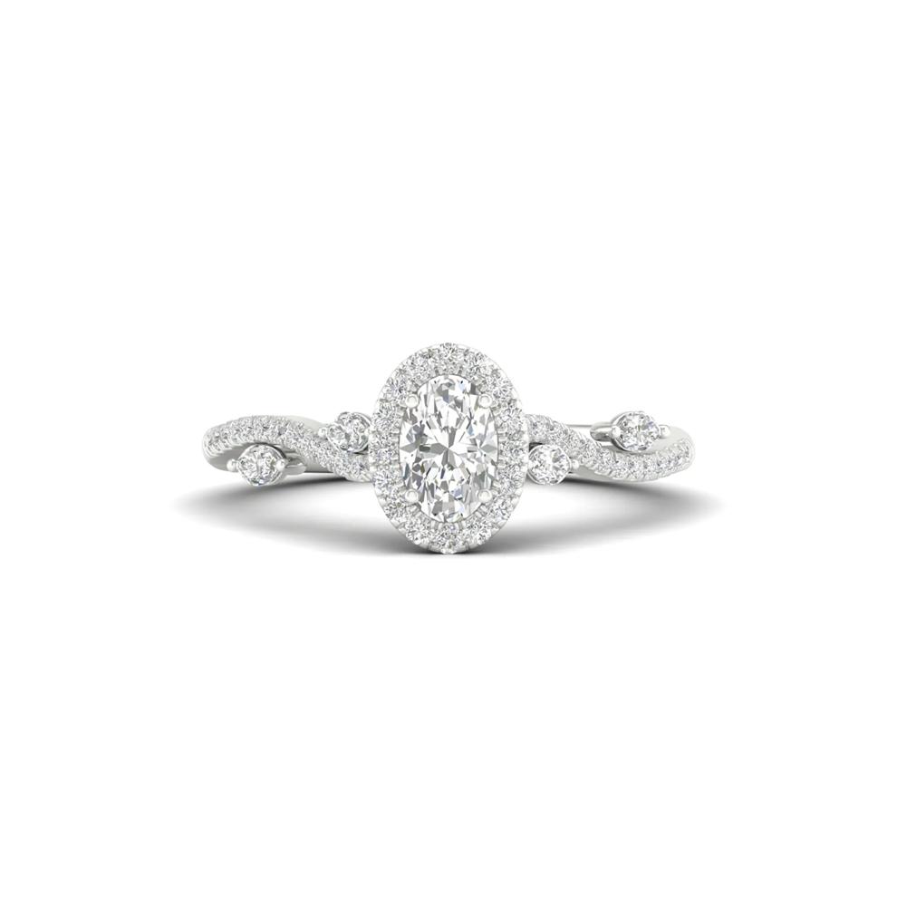 3/4 ct. tw. Diamond Engagement Ring in 14K White Gold – Image 1 of 6