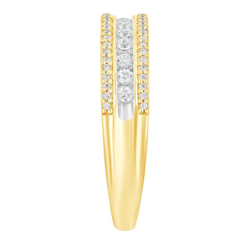 Diamond Band in 10K Yellow Gold (1/4 ct. tw.)  – Image 3 of 3