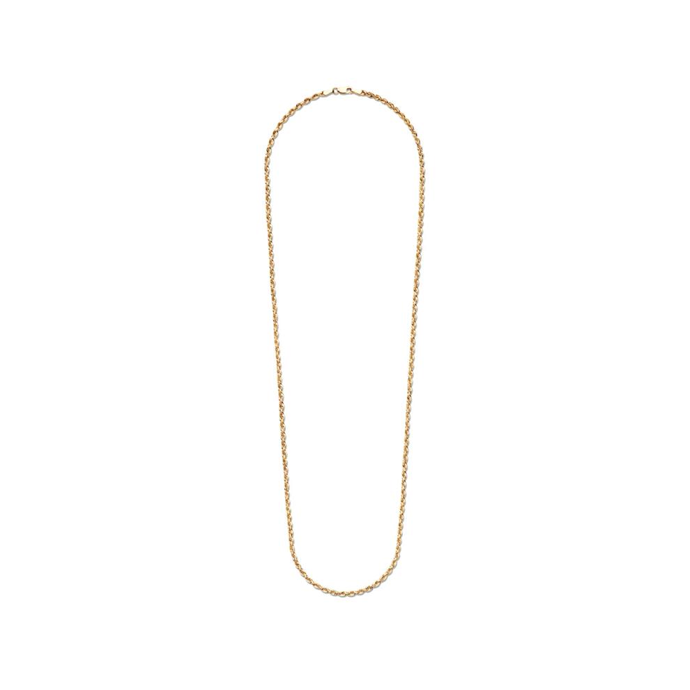 Solid Silk Rope Chain in 14K Yellow Gold, 30" – Image 2 of 4