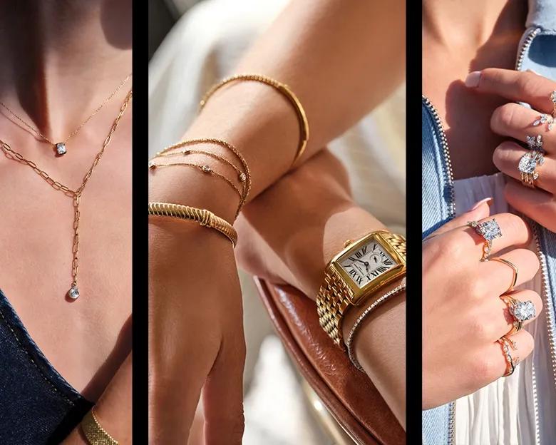 A video of a couple running through a city