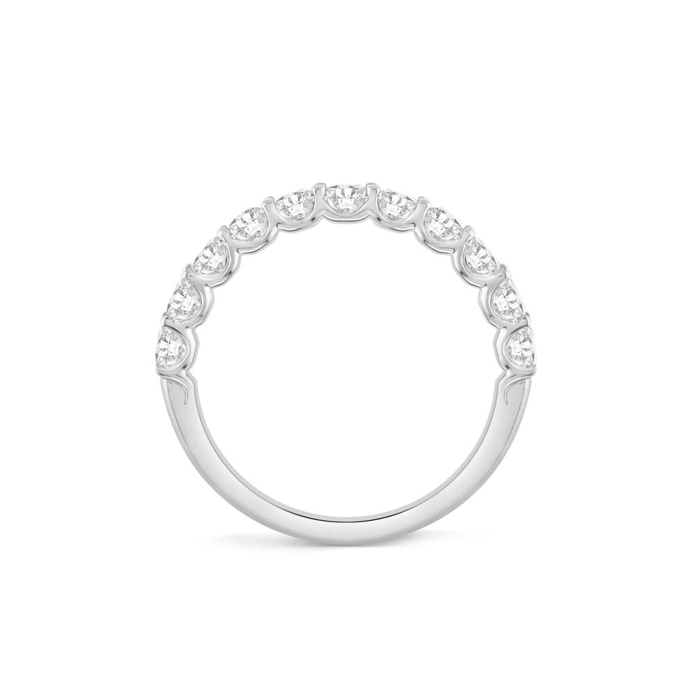 Lab Grown Diamond U-Prong Anniversary Band in 10K White Gold (1 ct. tw.) – Image 2 of 4