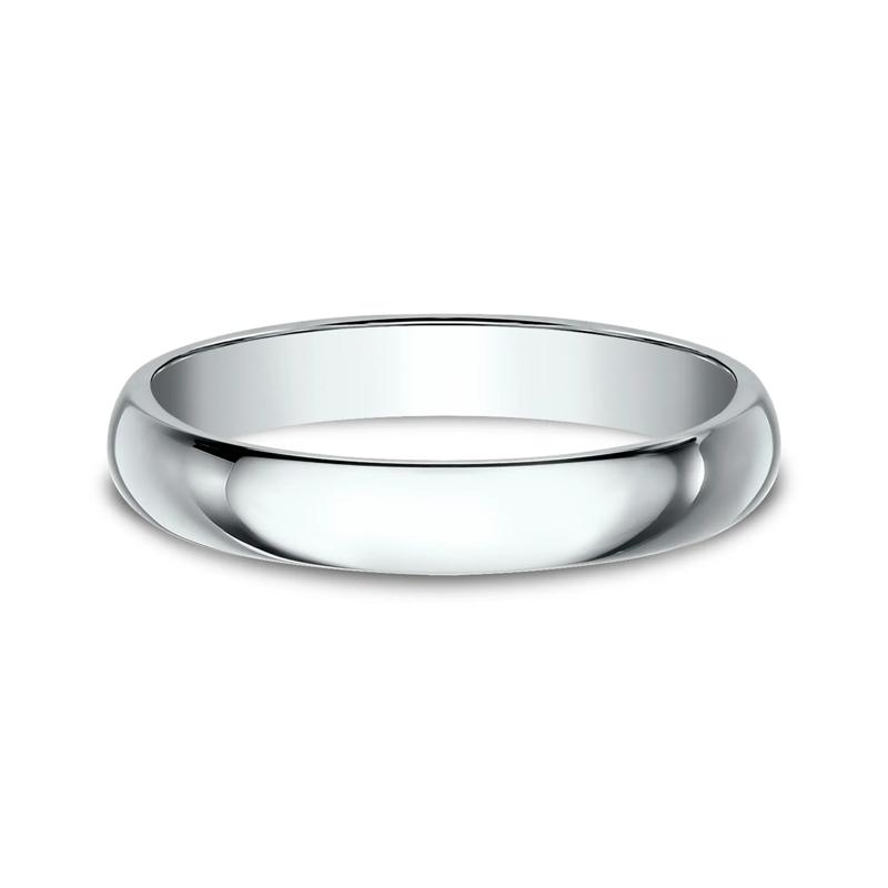 Wedding Band in 10K White Gold, 3MM – Image 1 of 3