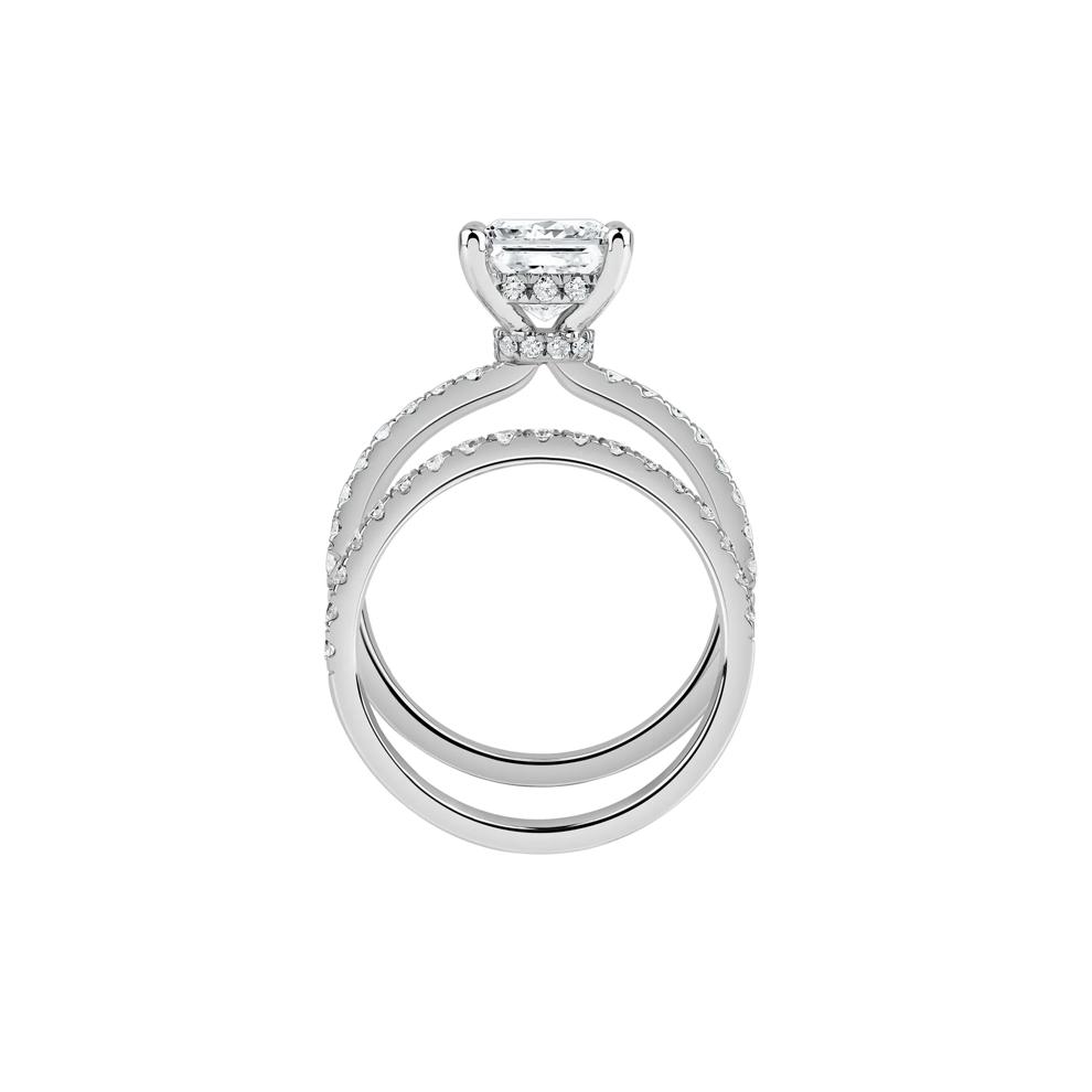 Charlotte Lab Grown Diamond Engagement Set in 14K White Gold (2 3/4 ct. tw.) – Image 2 of 5