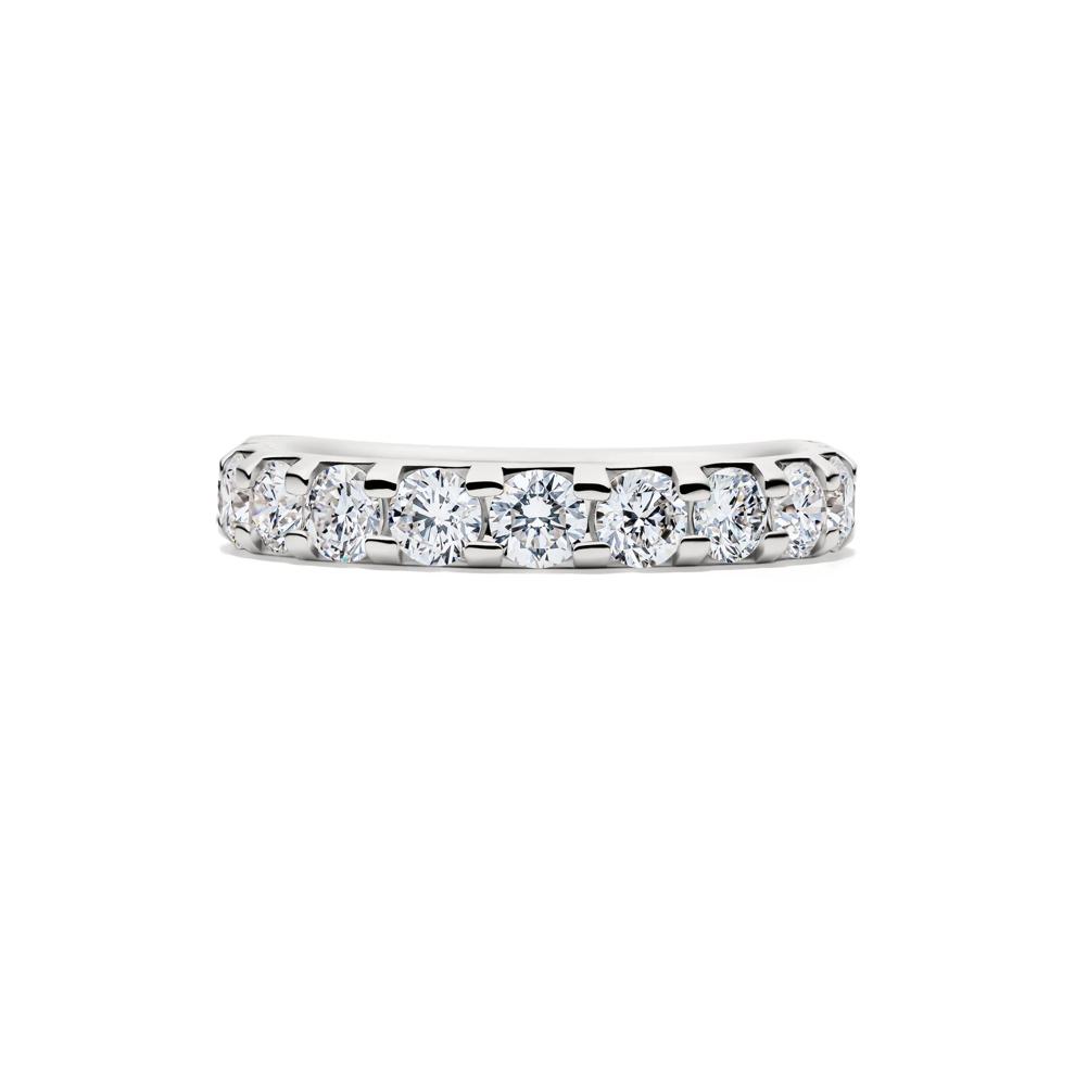 1 1/2 ct. tw. Lab Grown Diamond Band in 14K White Gold – Image 1 of 4
