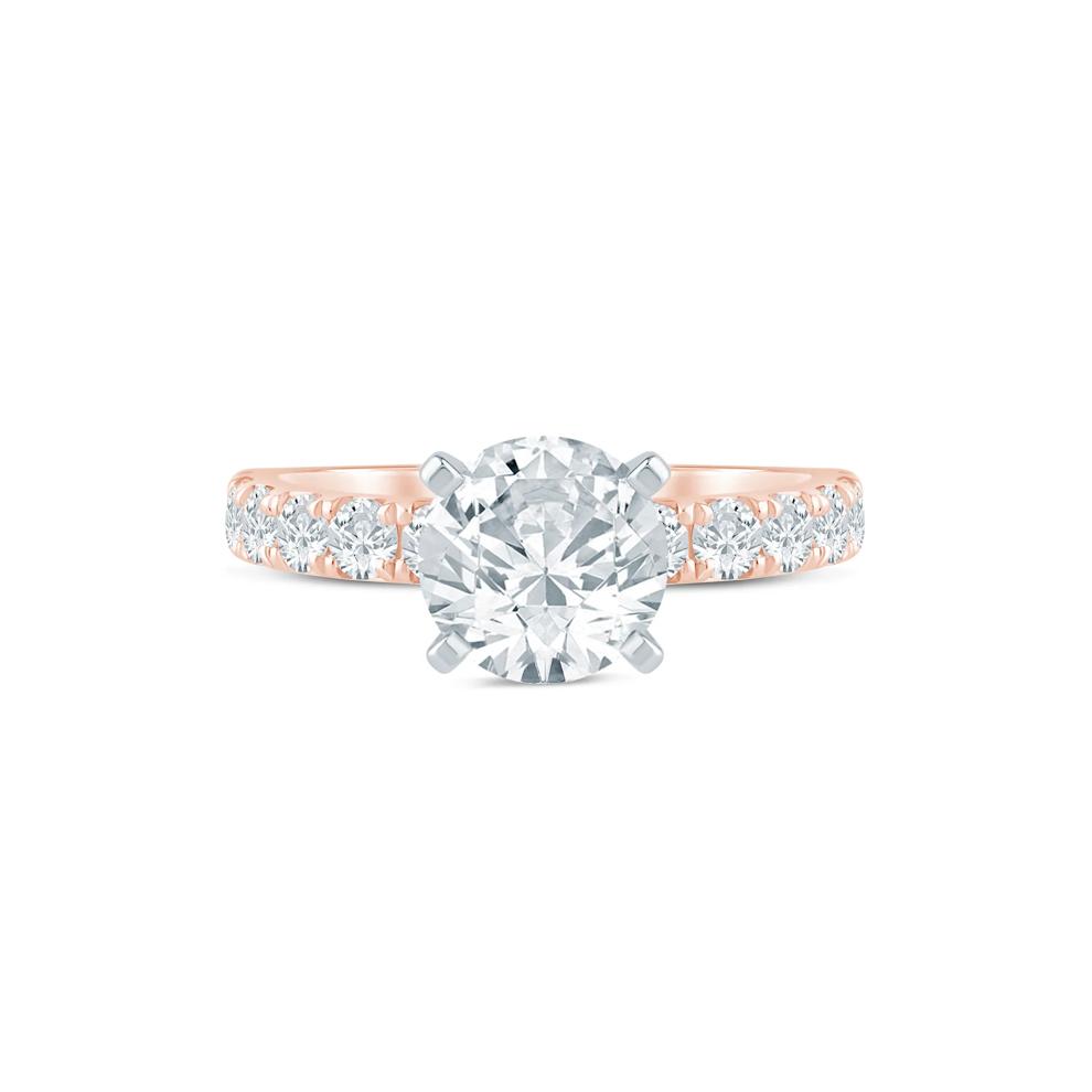 Diamond Semi-Mount Engagement Ring in 14K White and Rose Gold (3/4 ct. tw.) (Setting Only) – Image 1 of 6