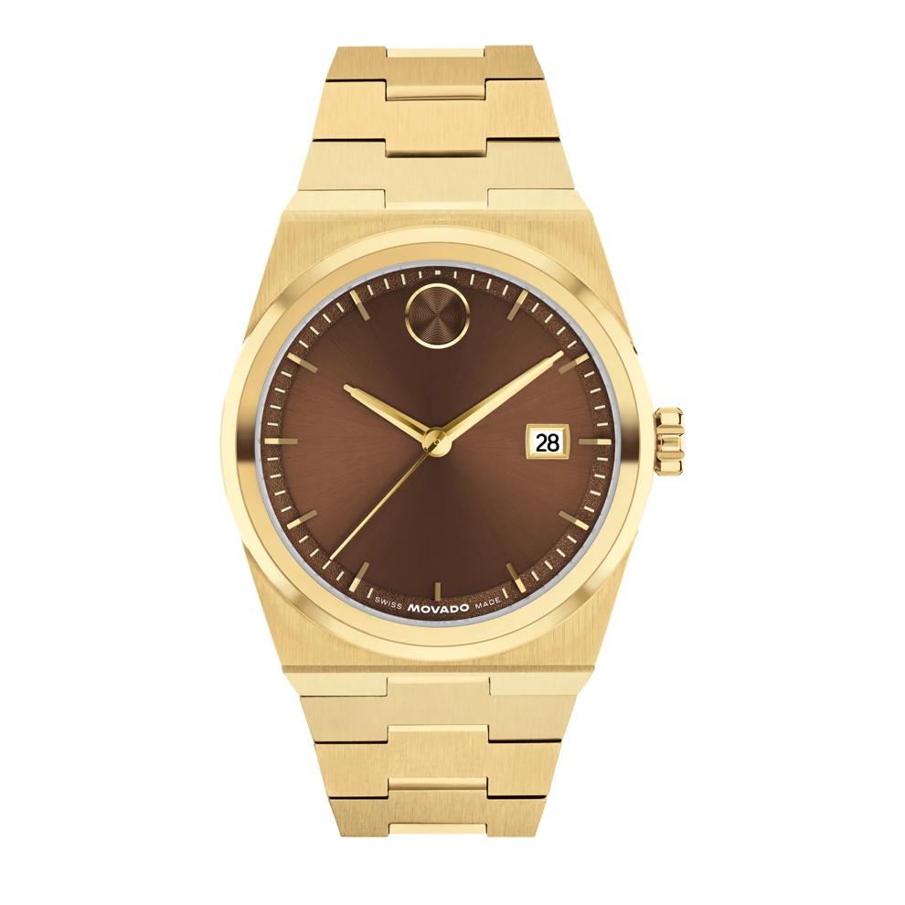 Men's Quest Watch in Gold-Tone Stainless Steel, 40mm – Image 1 of 3