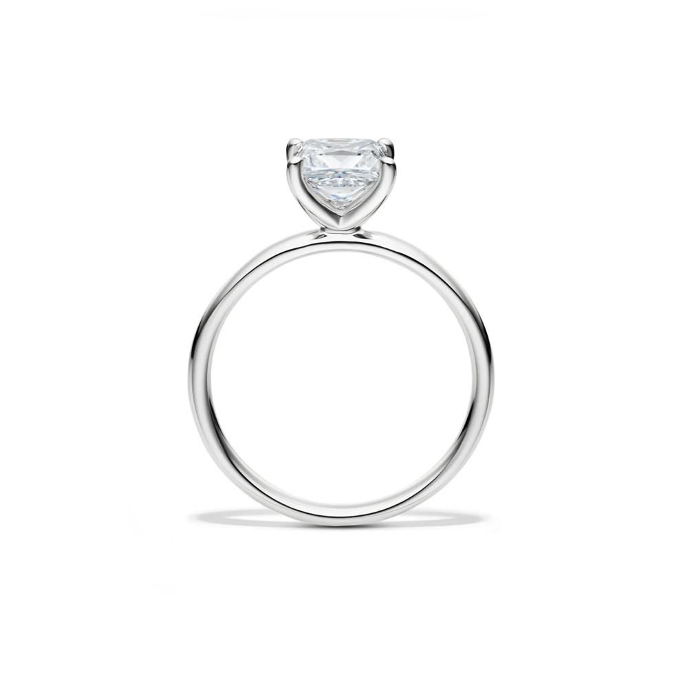 Diamond Princess Cut Solitaire Engagement Ring in 14K White Gold (1 1/2 ct.) – Image 2 of 5