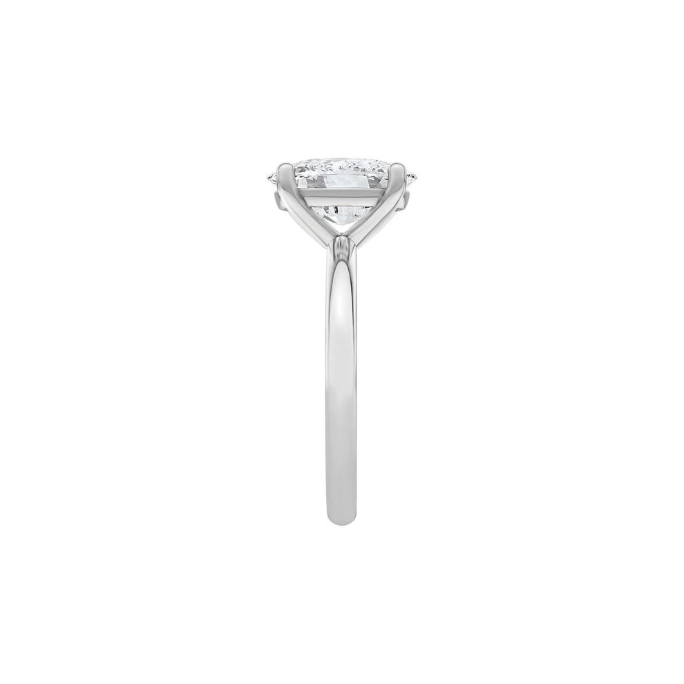 Lab Grown Diamond Elongated Cushion-Cut Engagement Ring in Platinum (5 ct. tw.) – Image 3 of 4