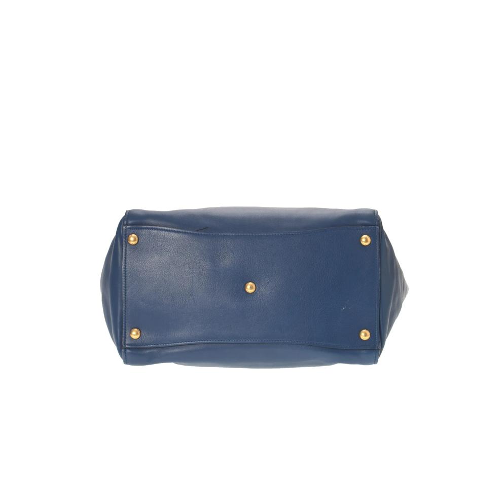 Pre-Owned Prada Leather Top Handle Tote – Image 4 of 9