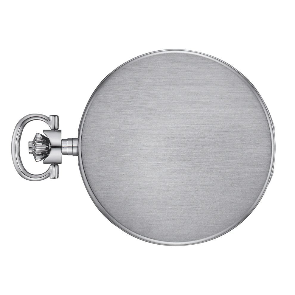 Savonnette Men's Pocket Watch in Stainless Steel with Blue Gradient Dial, 49MM – Image 3 of 5