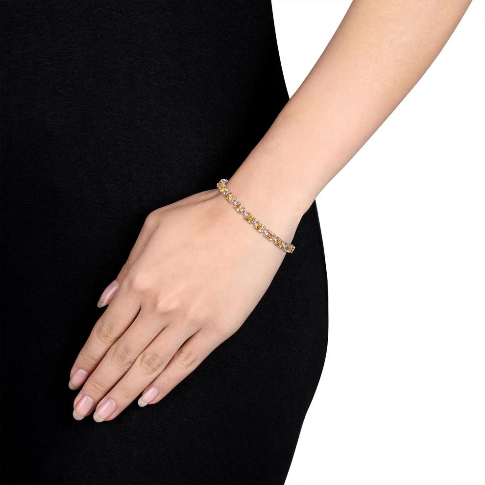 Citrine Bracelet in Sterling Silver – Image 5 of 5