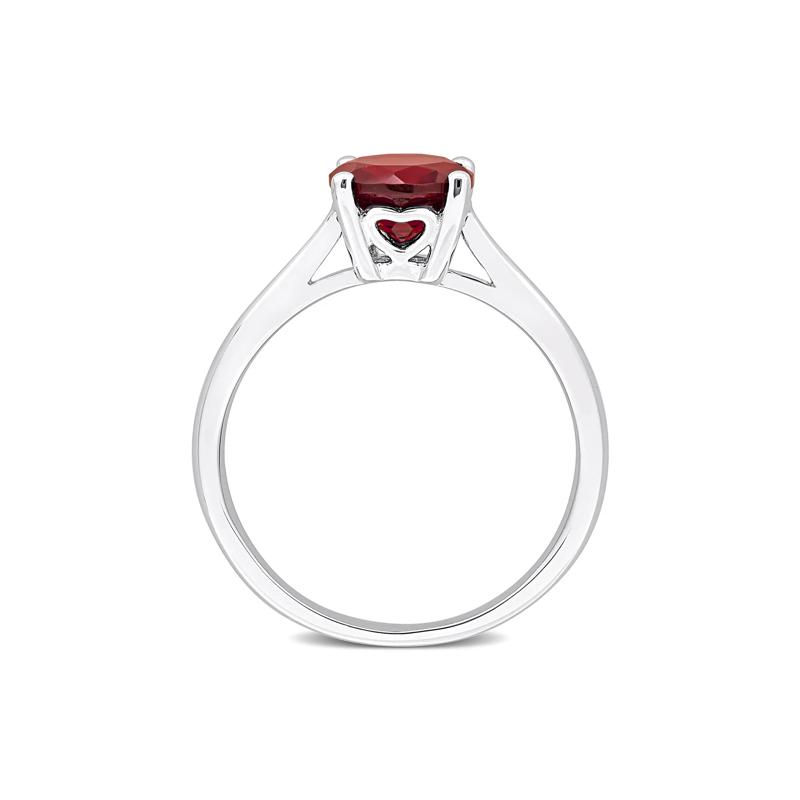 Garnet Ring in Sterling Silver – Image 2 of 7