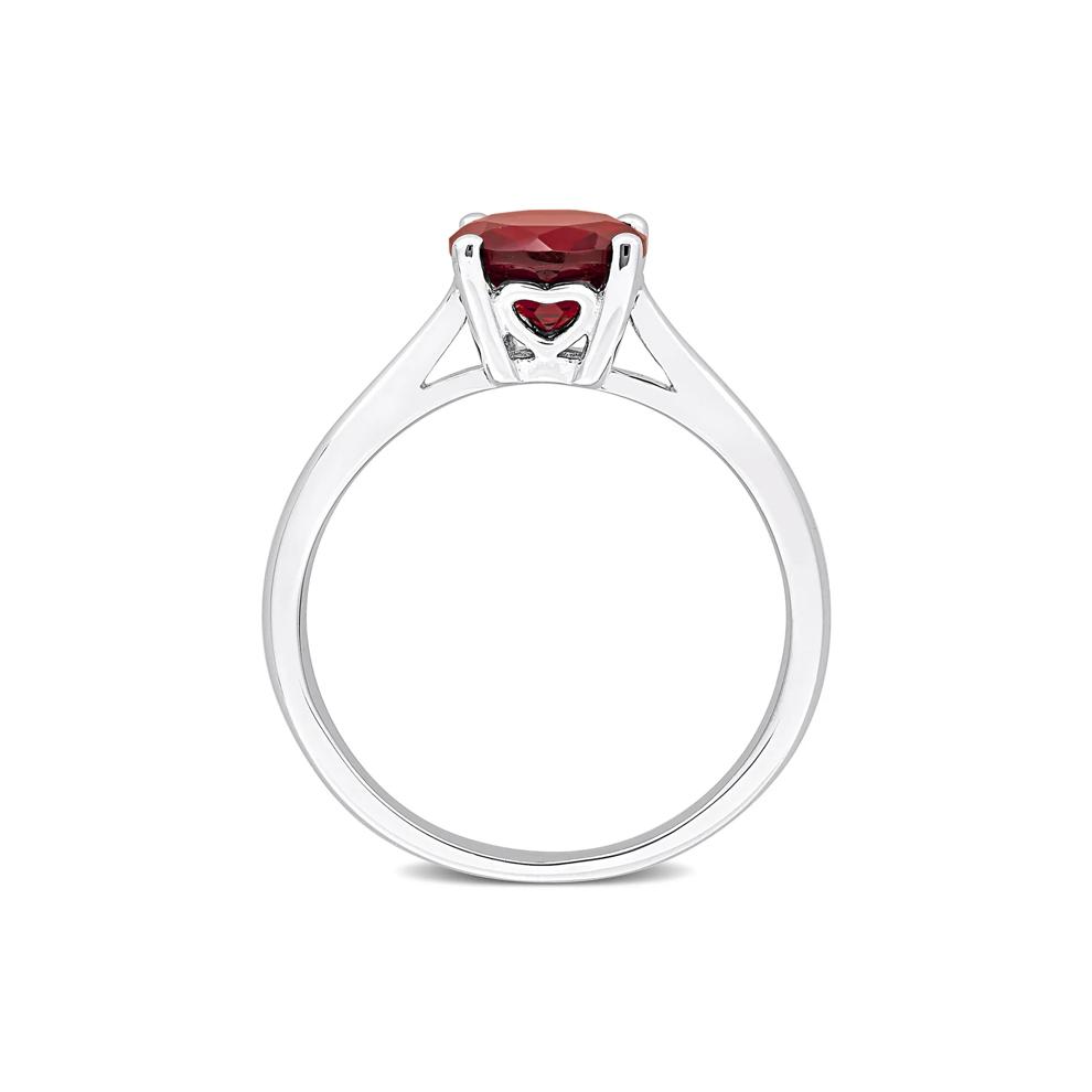 Garnet Ring in Sterling Silver – Image 2 of 7