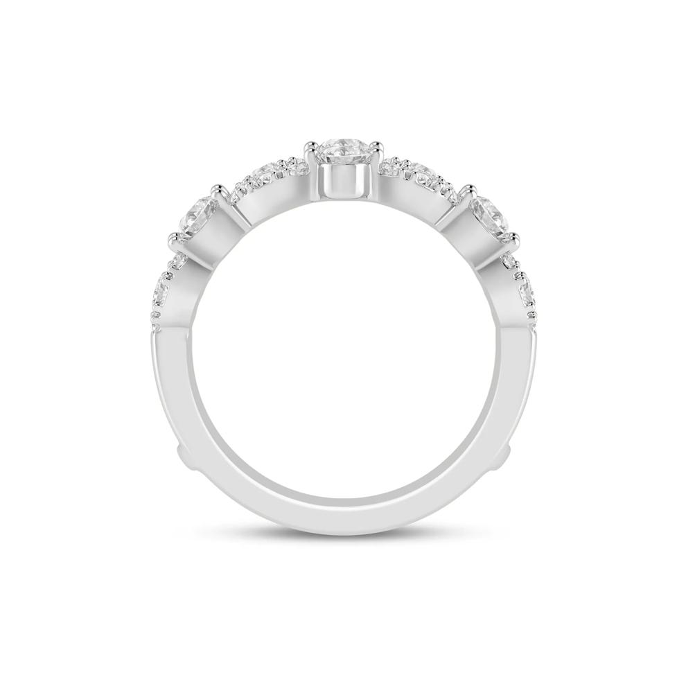 Lab Grown Diamond Ring Insert in 14K White Gold (1 ct. tw.) – Image 2 of 3